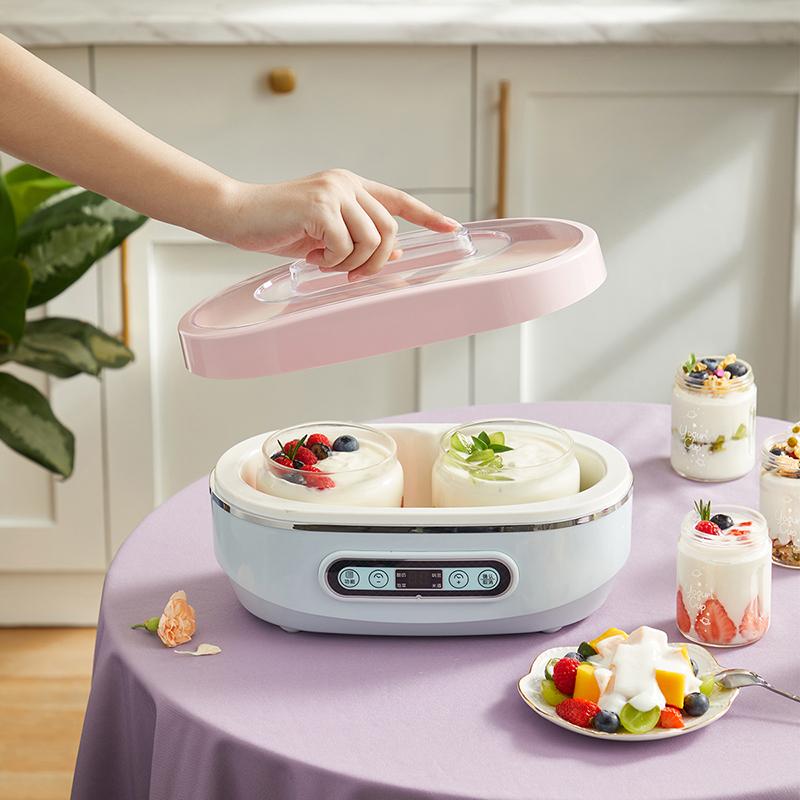 Yogurtera con Frascos de Vidrio Portátiles